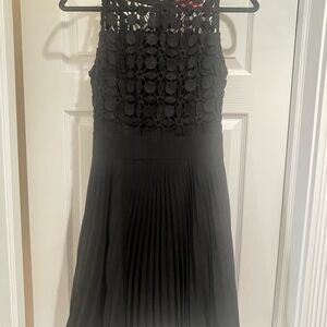 Chelsea & Violet Black Lace Detail Top